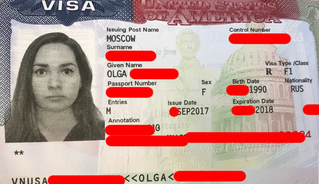 Виза Ольги