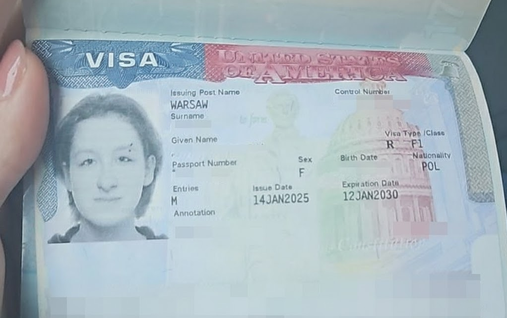 Виза Анастасии